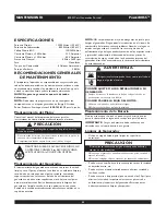 Preview for 33 page of Briggs & Stratton PowerBoss 030228 Owner'S Manual