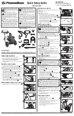 Предварительный просмотр 1 страницы Briggs & Stratton PowerBoss Series Quick Setup Manual