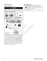 Preview for 10 page of Briggs & Stratton PRO 7500 Operator'S Manual