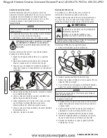 Предварительный просмотр 40 страницы Briggs & Stratton Pro series Operator'S Manual