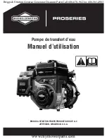 Предварительный просмотр 49 страницы Briggs & Stratton Pro series Operator'S Manual