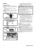 Preview for 70 page of Briggs & Stratton PRO6500 Operator'S Manual