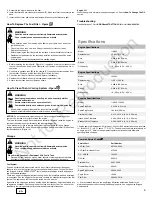 Preview for 9 page of Briggs & Stratton Professional 850 120000 Operator'S Manual