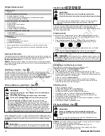 Preview for 16 page of Briggs & Stratton Professional 850 120000 Operator'S Manual