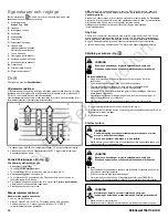 Preview for 86 page of Briggs & Stratton Professional 850 120000 Operator'S Manual