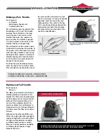 Preview for 5 page of Briggs & Stratton Racing Animal Series Reference Manual