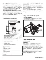 Preview for 10 page of Briggs & Stratton Simplicity 1752205 Customer Contact Manual