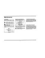 Preview for 8 page of Briggs & Stratton Sno/Gard 170400 Series Operating And Maintenance Instructions Manual