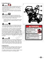 Preview for 3 page of Briggs & Stratton Snow 100000 Series Operator'S Manual