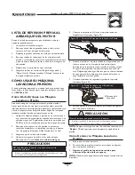 Предварительный просмотр 26 страницы Briggs & Stratton SPEED CLEAN 020211-0 Owner'S Manual