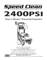 Briggs & Stratton SpeedClean 020227-0 Owner'S Manual предпросмотр