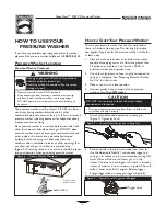 Предварительный просмотр 9 страницы Briggs & Stratton SpeedClean 020239-0 Owner'S Manual