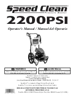 Briggs & Stratton SpeedClean 020261-0 Operator'S Manual предпросмотр