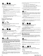 Preview for 10 page of Briggs & Stratton Vanguard 10V000 Operator'S Manual