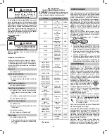 Preview for 42 page of Briggs & Stratton Vanguard 117400 Operating And Mounting Instructions Manual