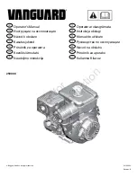 Briggs & Stratton VANGUARD 25V000 Operator'S Manual preview