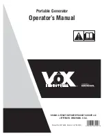 Briggs & Stratton Vox 030339 Operator'S Manual preview