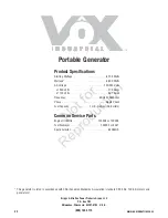 Preview for 22 page of Briggs & Stratton Vox 30557 Operator'S Manual