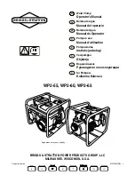 Preview for 2 page of Briggs & Stratton WP2-55 Operator'S Manual