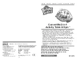 Bright Starts ConvertMe 2-in-1 Assembly Instructions Manual preview