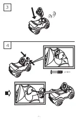 Предварительный просмотр 8 страницы Bright Starts Having a Ball Pop & Roll Roadster Manual