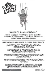 Preview for 1 page of Bright Starts Spring 'n Bounce Deluxe Manual