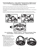 Preview for 13 page of Bright Starts Start Your Senses Developmental Activity Gym 9167 Manual