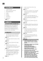 Предварительный просмотр 28 страницы BRIGHT 021350 Operating Instructions Manual