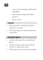 Предварительный просмотр 36 страницы BRIGHT 023278 Operating Instructions Manual