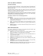 Preview for 6 page of BRIGHT M3500 MICROTOME Operating, Maintenance And Spare Parts Manual