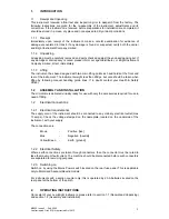 Preview for 9 page of BRIGHT M3500 MICROTOME Operating, Maintenance And Spare Parts Manual