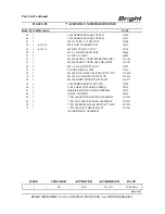 Preview for 34 page of BRIGHT M3500 MICROTOME Operating, Maintenance And Spare Parts Manual