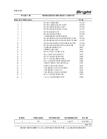 Preview for 42 page of BRIGHT M3500 MICROTOME Operating, Maintenance And Spare Parts Manual