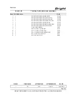 Preview for 44 page of BRIGHT M3500 MICROTOME Operating, Maintenance And Spare Parts Manual