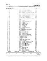 Preview for 46 page of BRIGHT M3500 MICROTOME Operating, Maintenance And Spare Parts Manual