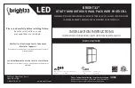 Preview for 1 page of Bright33 B33OSL15W50BK Installation Instructions Manual