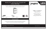 Preview for 14 page of Bright33 B33OSL15W50BK Installation Instructions Manual