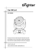 Preview for 1 page of Brighter Eye 360 Led User Manual