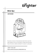 Brighter Mini Eye User Manual предпросмотр