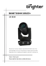 Preview for 1 page of Brighter SMART BEAM 100LED+ User Manual