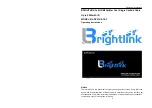 Brightlink BL-SPL1X8-CAT Operating Instructions предпросмотр