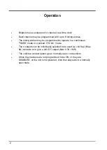 Preview for 2 page of Brightwell Bright-time Quick Start Manual