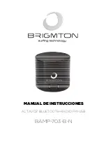 Предварительный просмотр 1 страницы Brigmton BAMP-703-B-N Instruction Manual