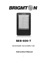 Предварительный просмотр 36 страницы Brigmton BEB-600-T Instruction Manual