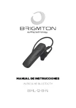 Предварительный просмотр 1 страницы Brigmton BML-12-B-N Instruction Manual