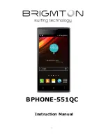 Предварительный просмотр 8 страницы Brigmton BPHONE-551QC Instruction Manual