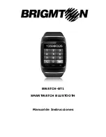 Brigmton BWATCH-BT1 Instruction Manual предпросмотр