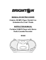 Preview for 1 page of Brigmton w-908 Instruction Manual