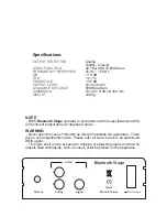 Предварительный просмотр 3 страницы Brik Bluetooth Stage User Manual