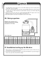 Предварительный просмотр 4 страницы Brilix FSP350 Installation And User Manual